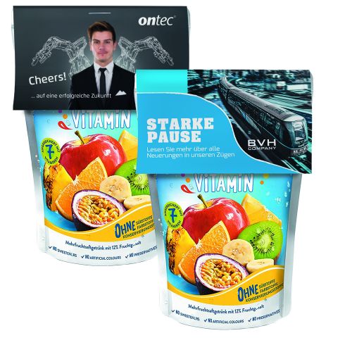 Capri-Sun Multivitamin, 200 ml, Express Trinkpack mit Strohhalm mit Werbereiter