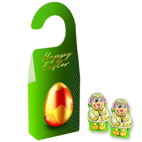 Schoko-Lamm, ca. 36g, Türhänger Box