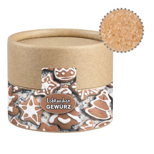 Bio Gewürzmischung Lebkuchen, ca. 45g, Biologisch abbaubare Eco Pappdose Mini