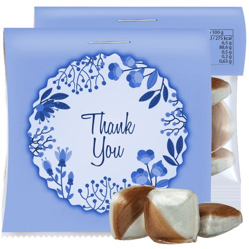 Minz-Ecken Bonbons, ca. 17g, Express Midi-Tüte mit Werbereiter